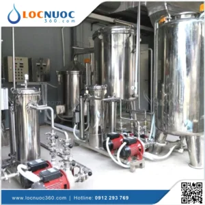Xử lý nước cấp cho Nhà máy sản xuất Dược phẩm
