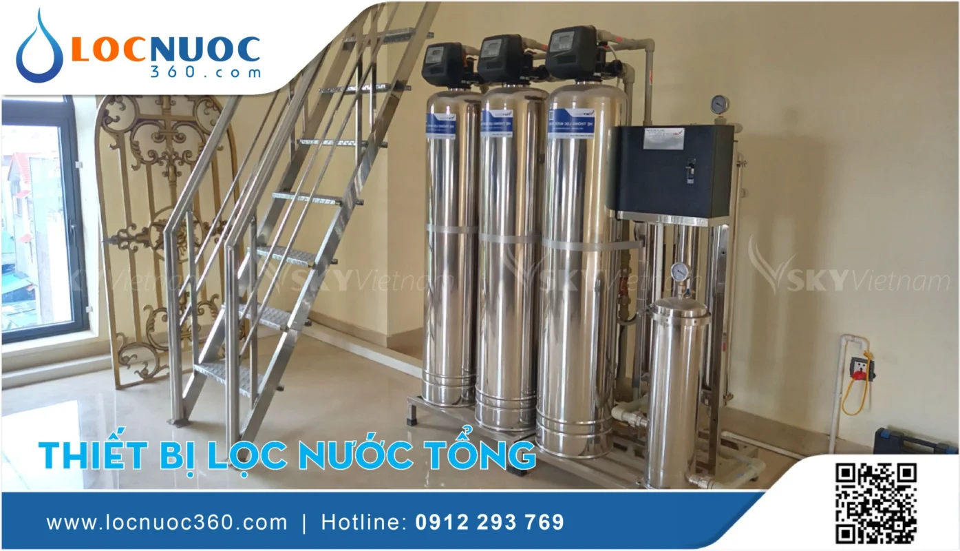 Review máy lọc nước tổng VIP siêu lọc UF cho Biệt thự cao cấp 1 Review máy lọc nước tổng VIP siêu lọc UF