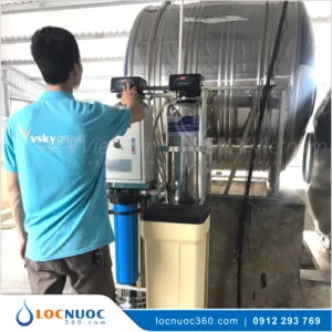 Máy lọc nước tổng, Làm mềm nước cho Biệt thự