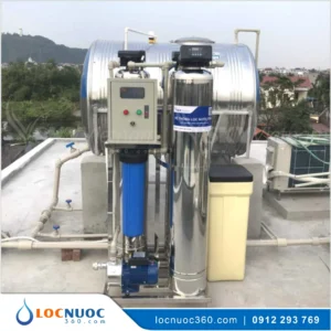 Máy lọc nước tổng, Làm mềm nước cho Biệt thự