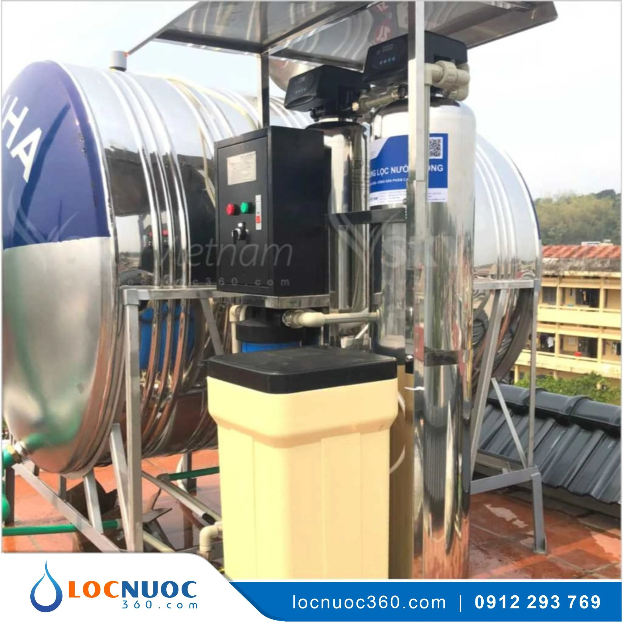 Máy lọc nước tổng, Làm mềm nước cho Biệt thự