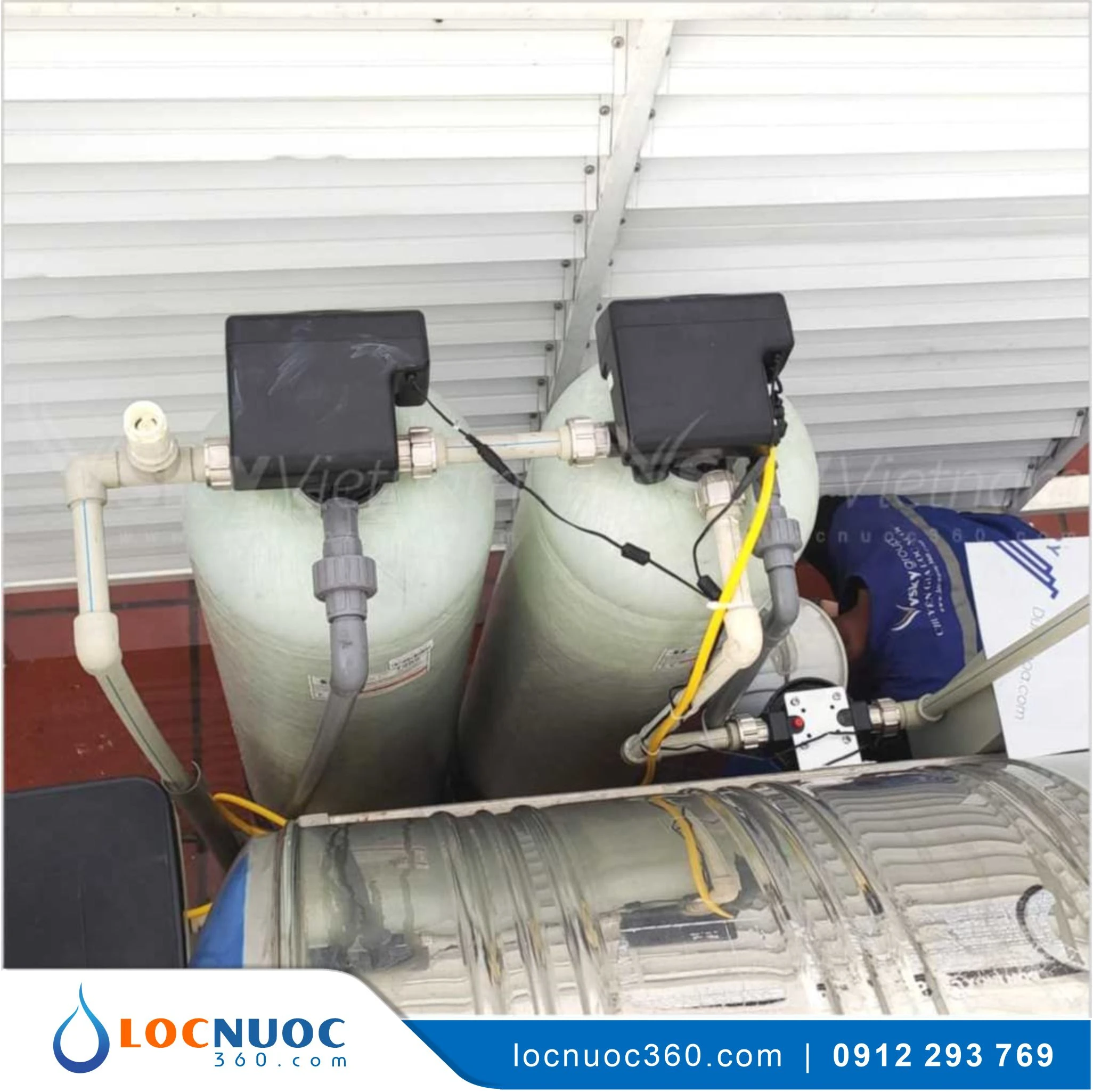 Bộ lọc nước tổng Siêu lọc UF VSK02UF-54-V3 3 Bộ lọc nước tổng Siêu lọc UF VSK02UF-54-V3