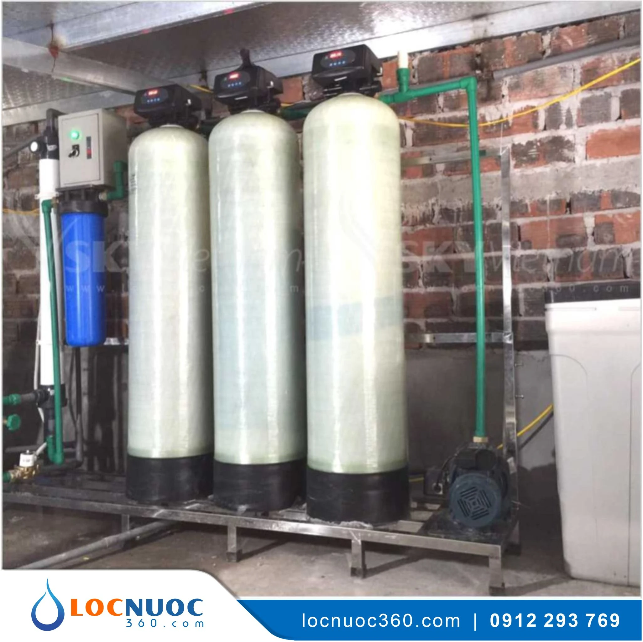 Máy lọc nước tổng xử lý nước nhiễm Amoni 4 Máy lọc nước tổng xử lý nước nhiễm Amoni