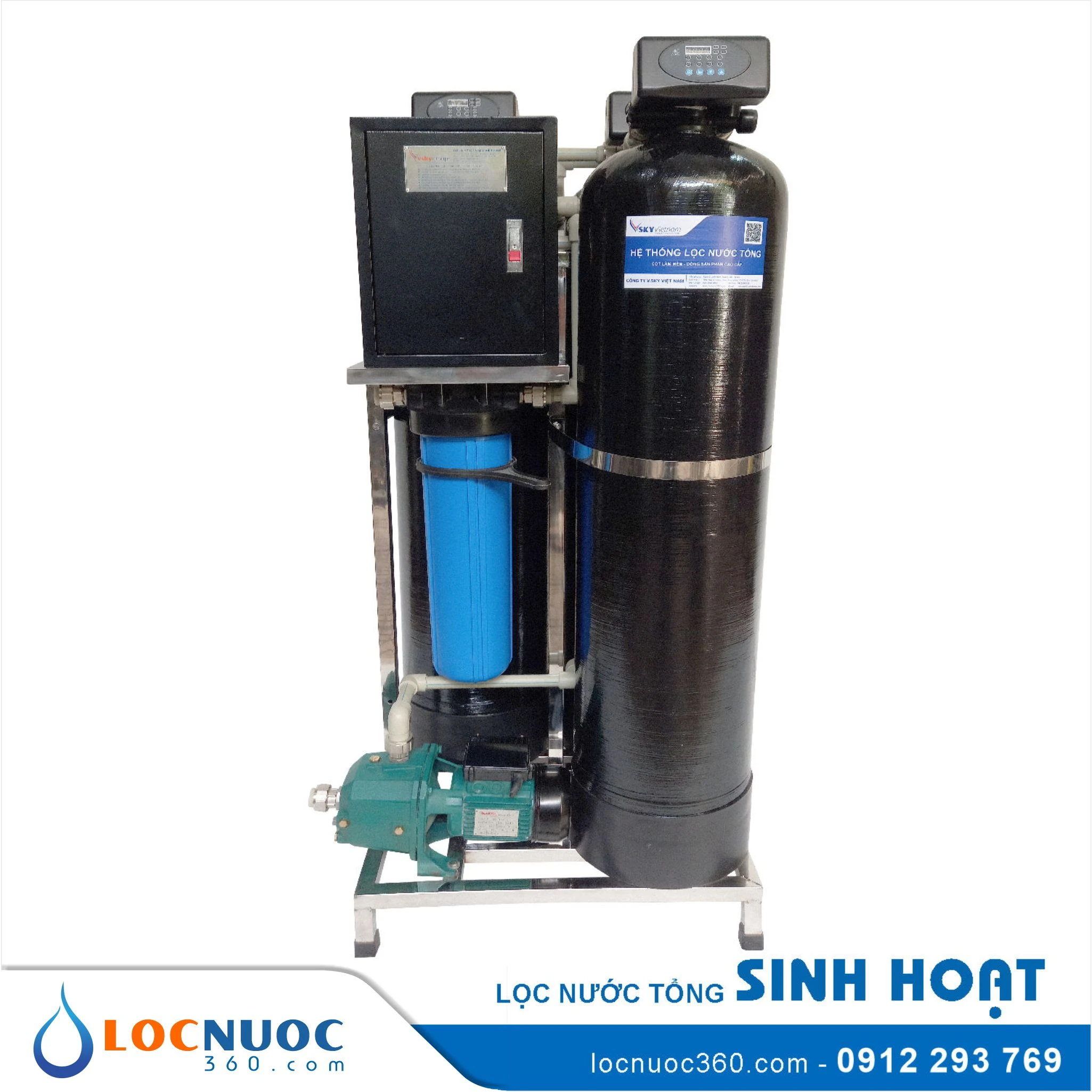 Máy lọc nước tổng xử lý nước nhiễm Asen 3 Máy lọc nước tổng xử lý nước nhiễm Asen