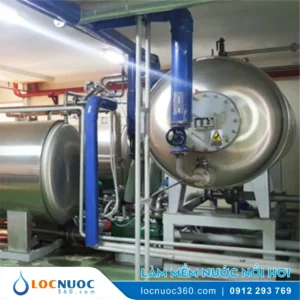 Hệ thống lọc nước Công nghiệp cho Nồi hơi thực phẩm
