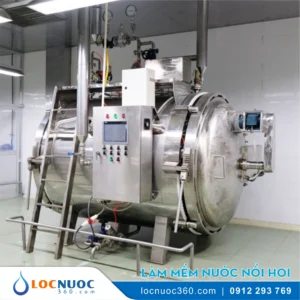 Hệ thống lọc nước Công nghiệp cho Nồi hơi tiệt trùng