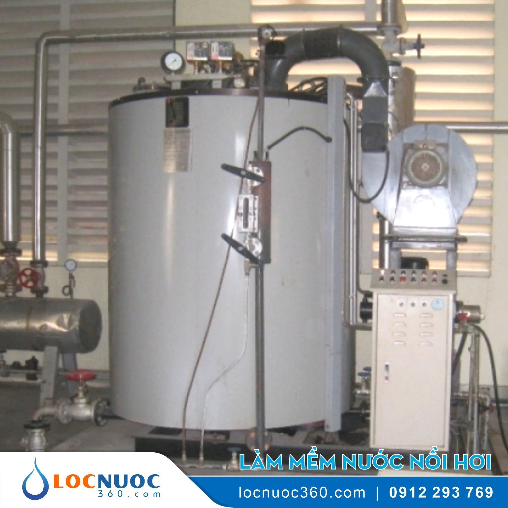 Hệ thống lọc nước Công nghiệp cho Nồi hơi trị liệu