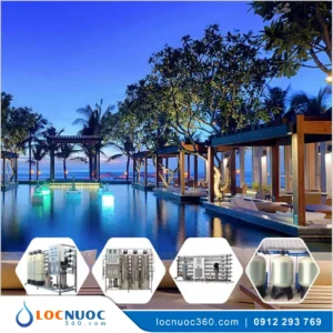 Hệ thống lọc tổng 20 m3 cho Sân Golf, Khu nghỉ dưỡng VSK20-LT