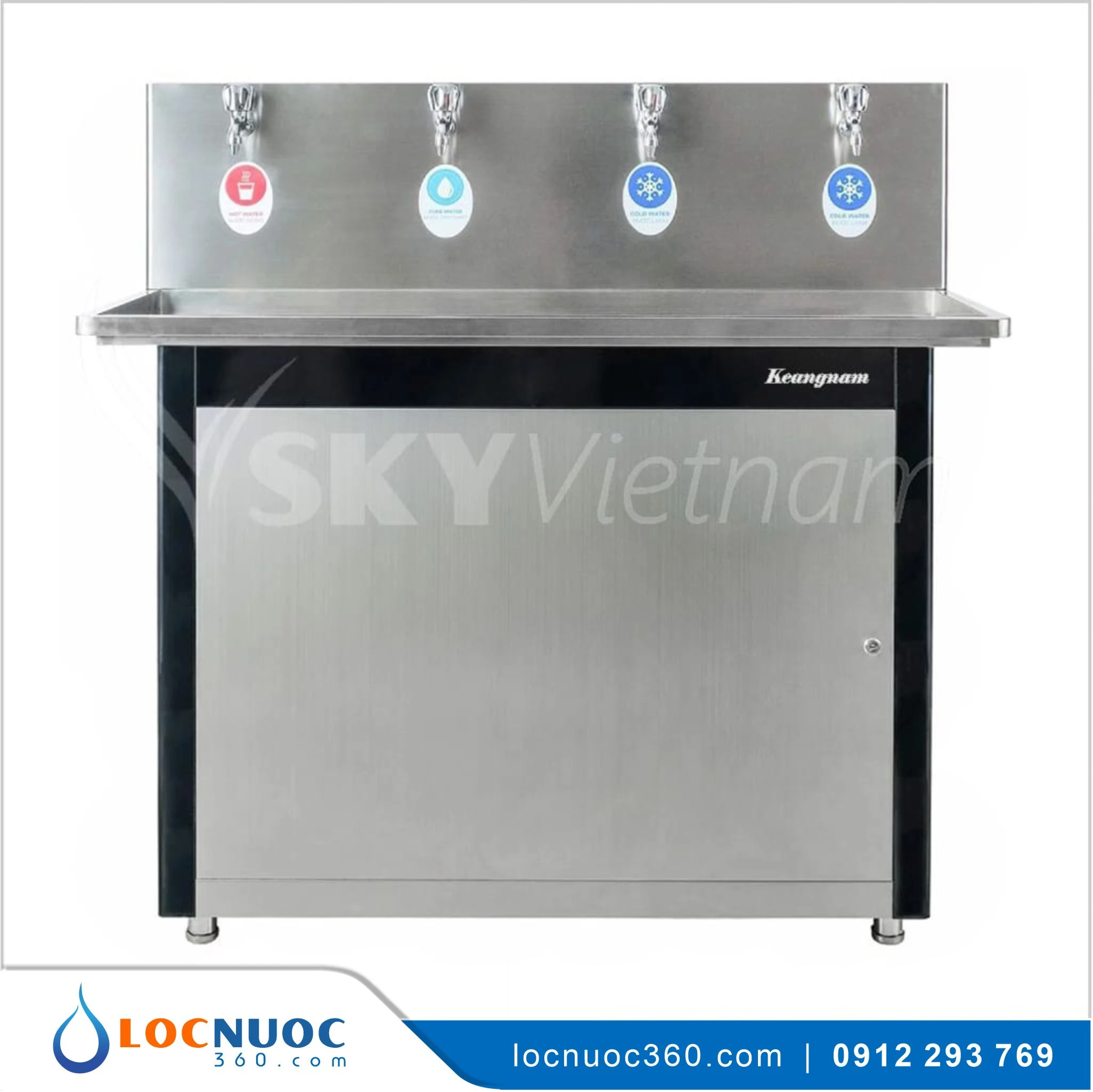 Máy làm Nóng – Lạnh nước 04 vòi cho Bệnh viện KN-4GB