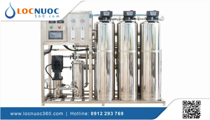 Máy lọc nước công nghiệp RO 1000l/h năm 2025 có giá bao nhiêu?