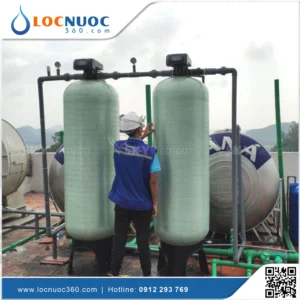 Hệ thống lọc nước tổng 5m3 sản xuất Hóa chất VSK05-LT