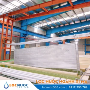 Xử lý nước cấp cho Nhà máy sản xuất Sơn, Xi mạ
