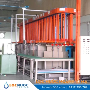 Lọc nước RO cho Dây chuyền Sản xuất Sơn, Xi mạ