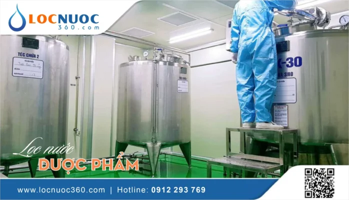 Quy trình xử lý nước cấp cho ngành Dược phẩm đạt chuẩn