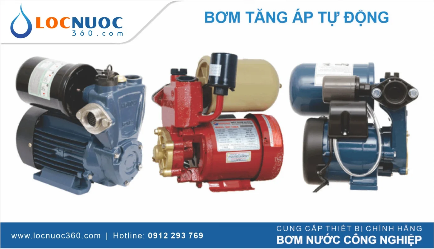 Cách chọn máy bơm tăng áp tự động, hướng dẫn từ Chuyên gia
