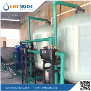 Hệ thống lọc nước tổng 30m3 sản xuất Mỹ phẩm VSK30-LT