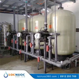 Hệ thống lọc nước tổng 30m3 sản xuất Mỹ phẩm VSK30-LT