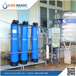 Lọc nước công nghiệp cho Xưởng sản xuất Nước giặt