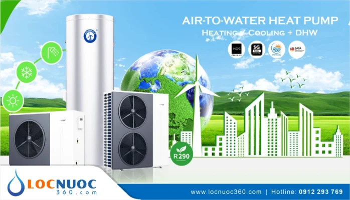 Máy nước nóng Bơm nhiệt Heatpump được ứng dụng trong lĩnh vực nào?