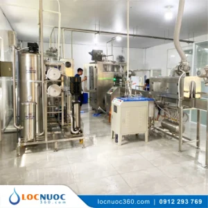 Dây Chuyền Lọc Nước Đóng Chai Tự Động Công Suất Lớn
