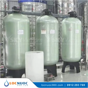 Hệ thống lọc thô 5m3 sản xuất Nước đóng bình