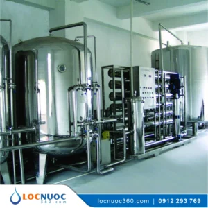 Lọc nước đạt chuẩn Bộ Y tế sản xuất Thực phẩm chức năng