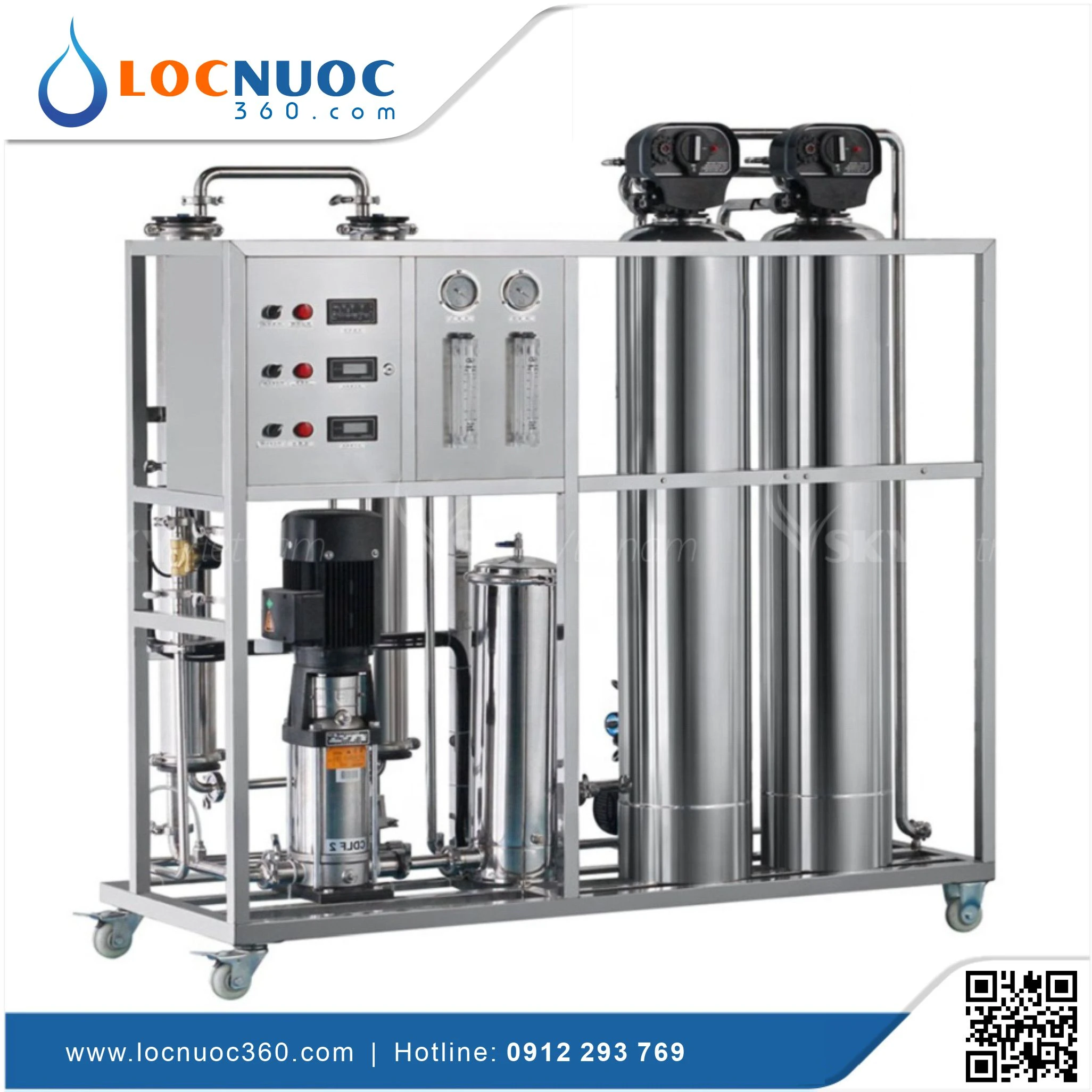 Lọc nước cho Dây chuyền Sản xuất Dược phẩm quy mô nhỏ