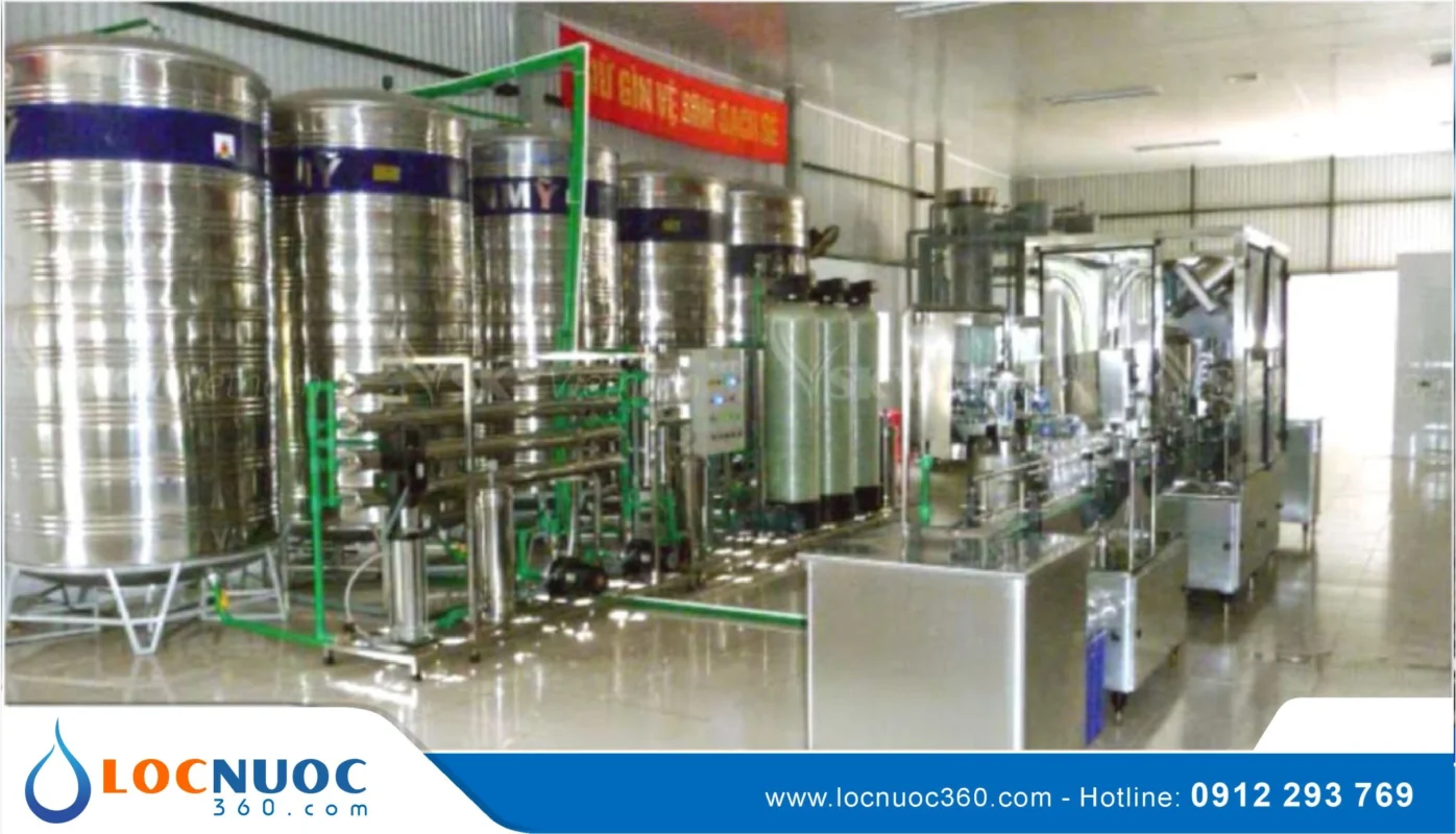 Tham khảo giá lắp đặt Dây chuyền sản xuất nước tinh khiết