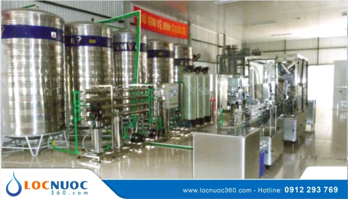 Tham khảo giá lắp đặt Dây chuyền sản xuất nước tinh khiết