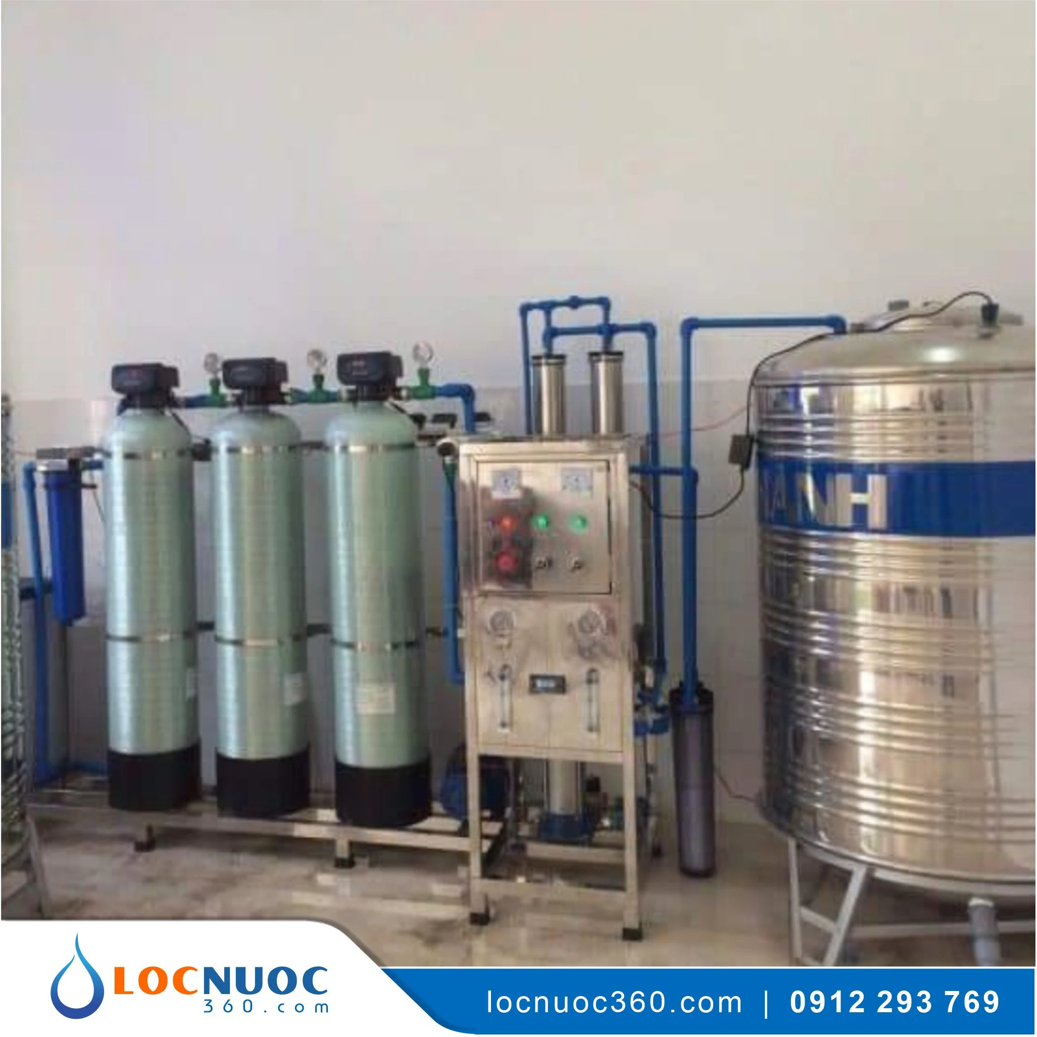 Máy lọc nước RO 700lit cho Trường học VSK-RO700 3 Máy lọc nước RO 700lit cho Trường học VSK-RO700