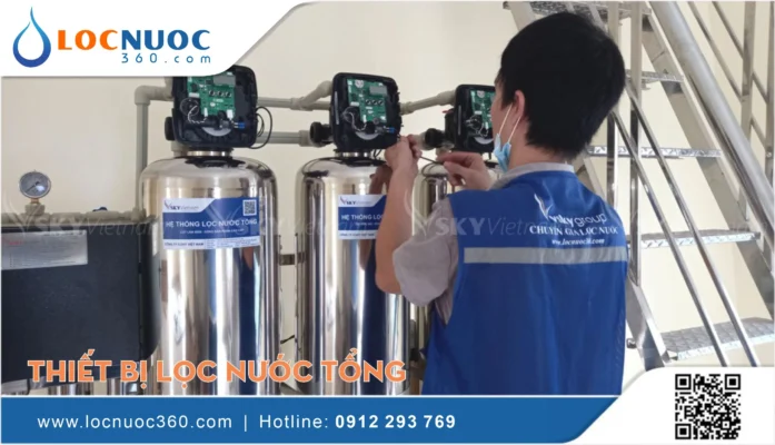Hệ thống lọc nước Công nghiệp RO tinh khiết cho Biệt thự cao cấp