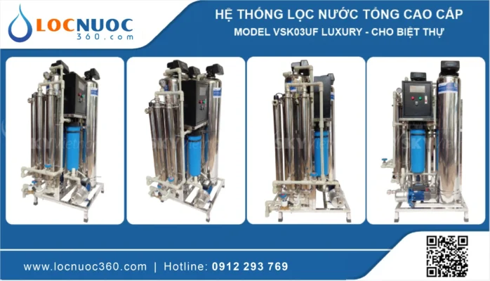 Hệ thống siêu lọc UF: Diệt vi sinh đảm bảo nguồn nước chuẩn sạch