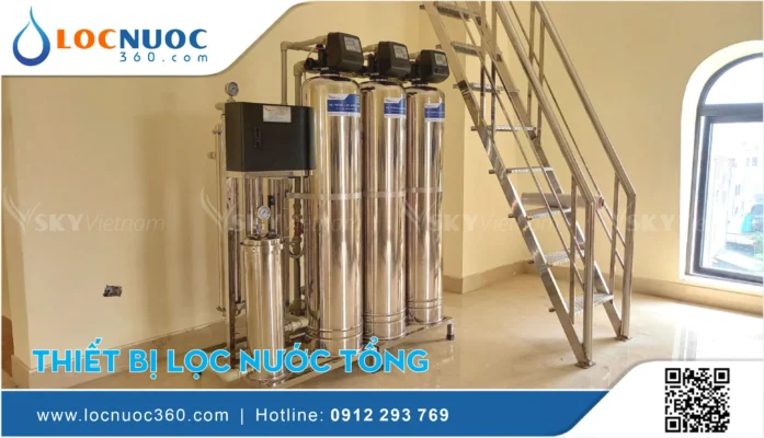 Máy lọc nước tổng sinh hoạt đầu nguồn thực sự có tác dụng không?