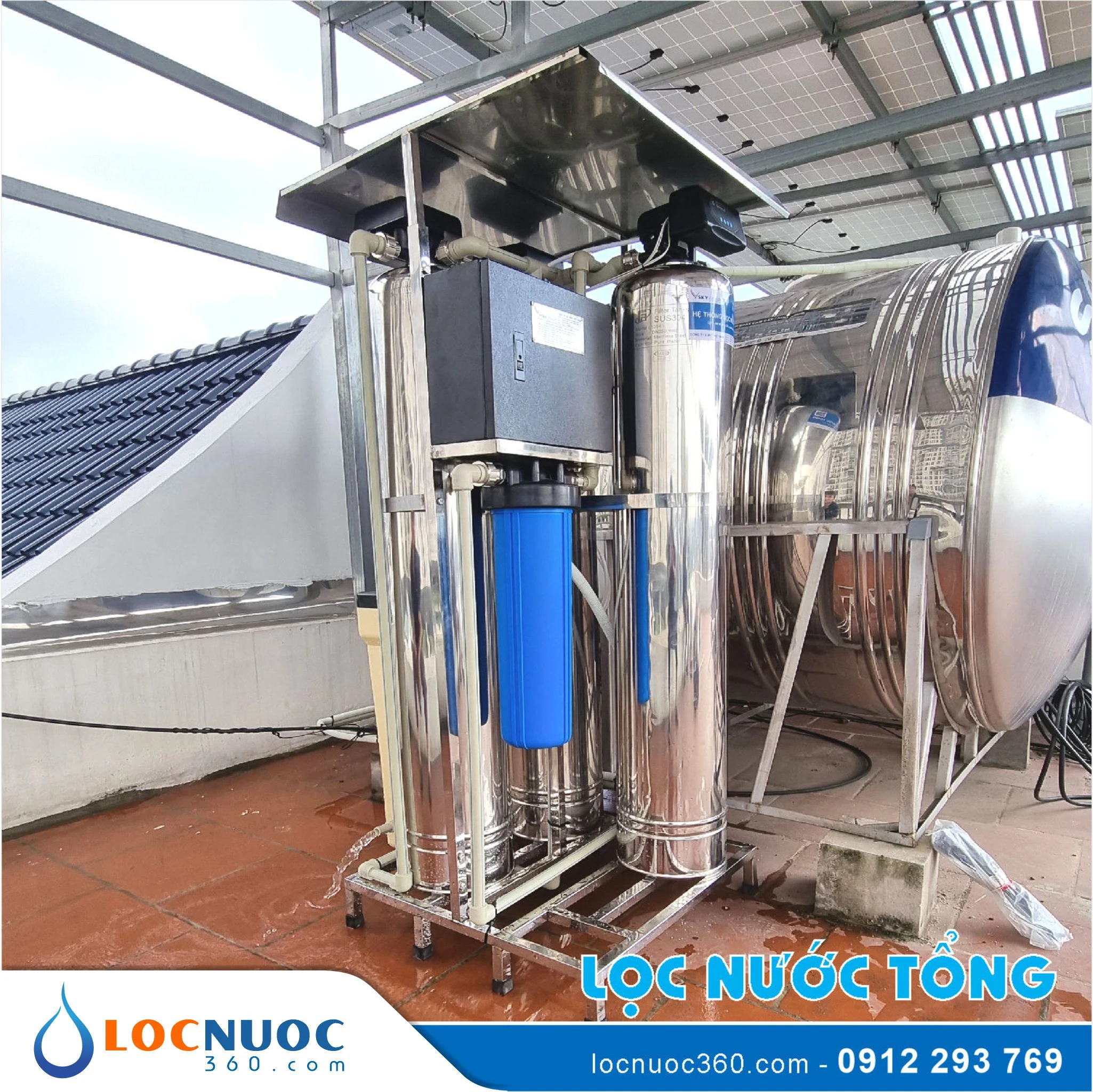 Bộ lọc nước tổng, làm mềm cao cấp VSK03-54 Perfect