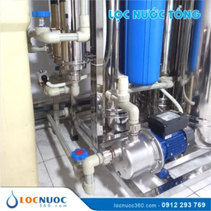 Máy lọc nước tổng dùng Bồn chứa kháng khuẩn