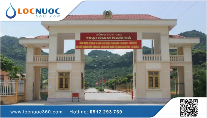 Hệ thống lọc nước uống cho Trại giam Nam Hà, Kim Bảng – Hà Nam
