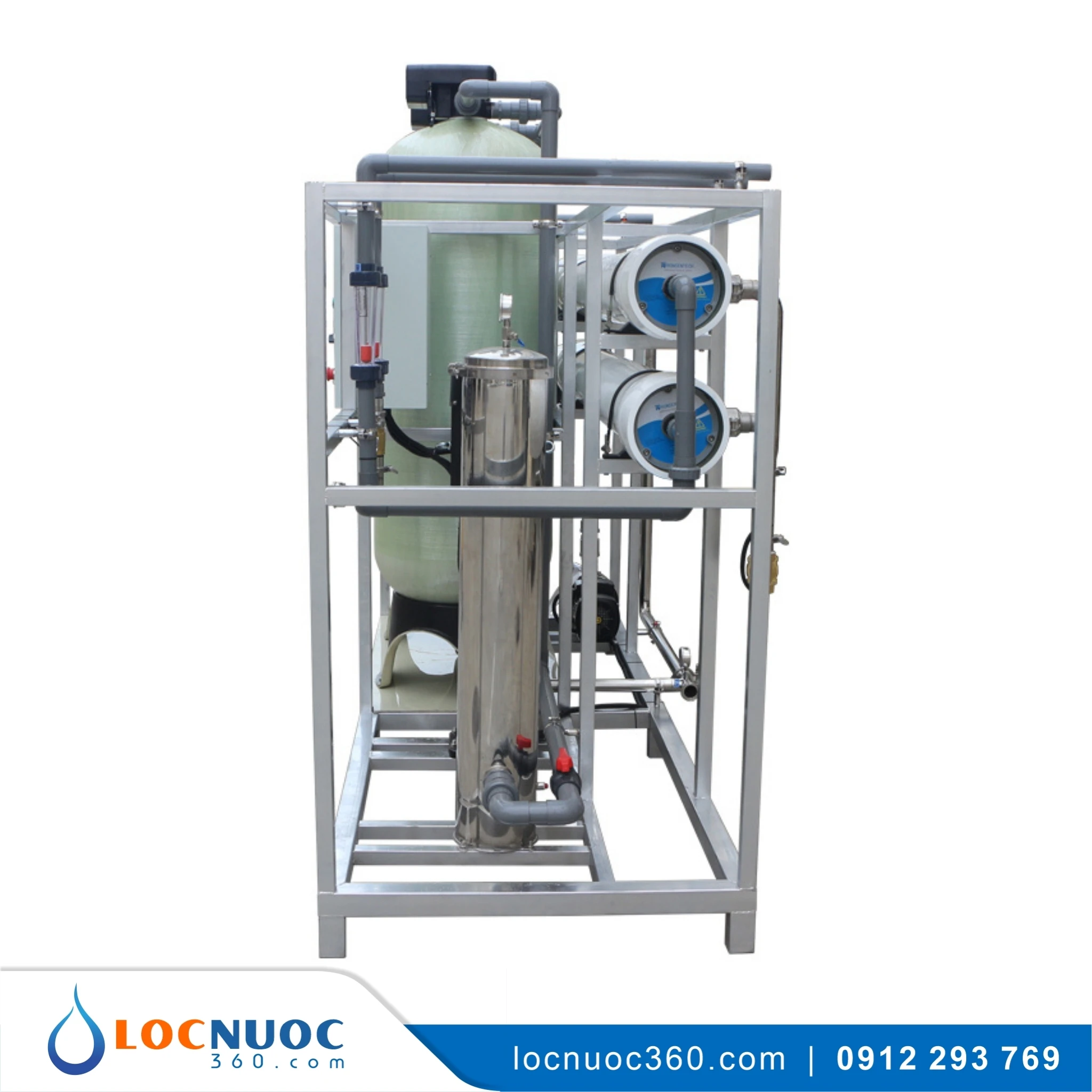 Máy lọc nước RO 2000lit tinh khiết cho Trang trại chăn nuôi 3 Máy lọc nước RO 2000lit cho Trang trại chăn nuôi