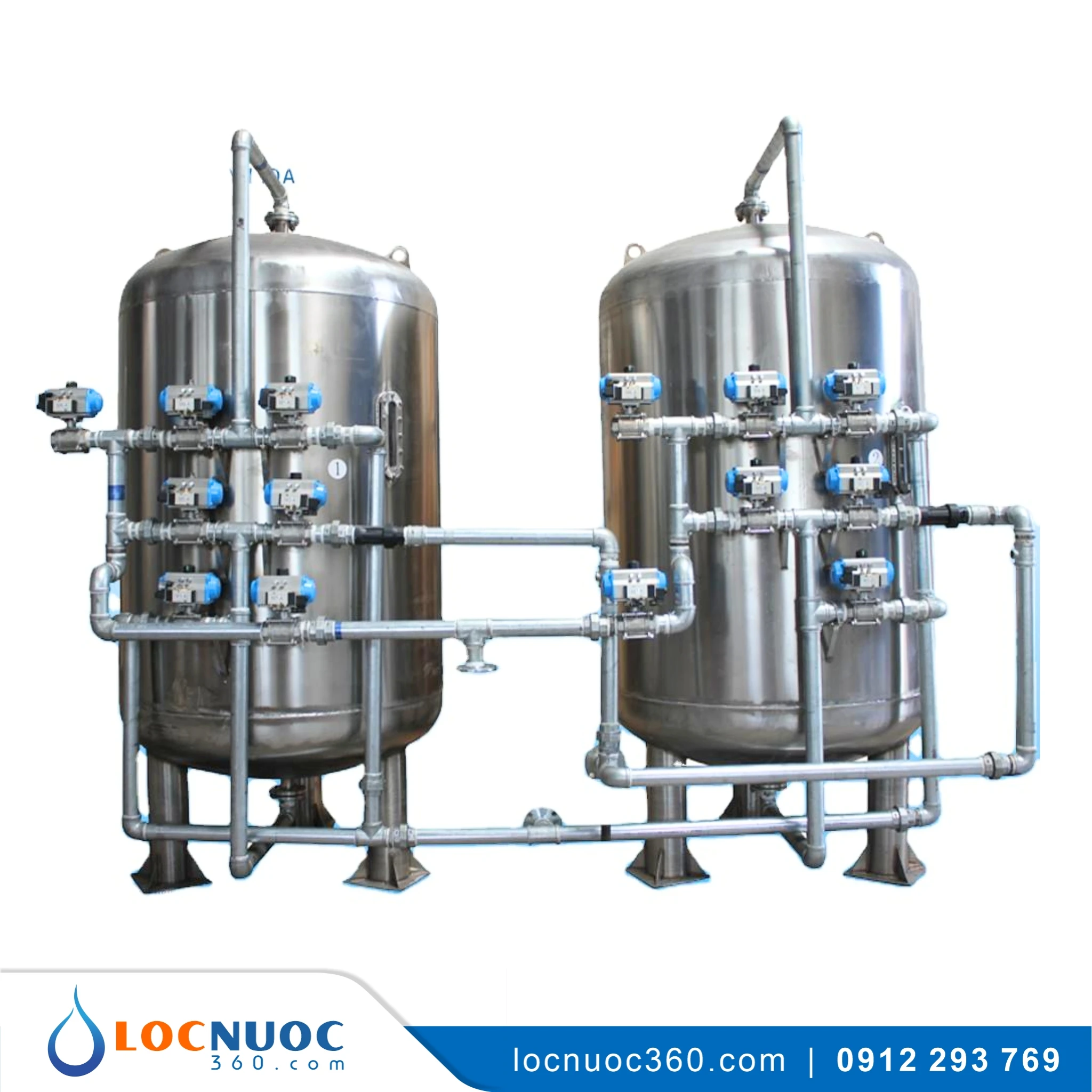 Hệ thống Lọc nước giếng khoan Công nghiệp 30m3