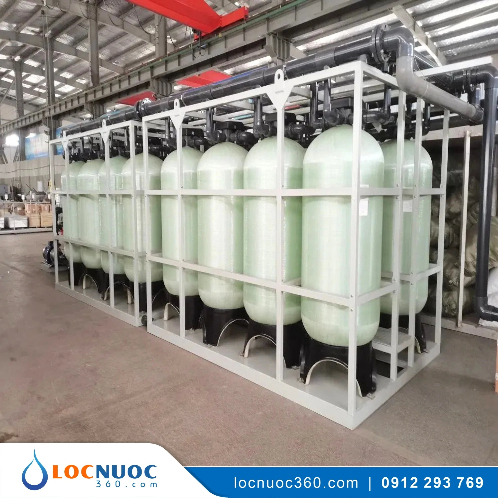 Hệ thống lọc nước tổng 5m3 cho Bệnh viện VSK05-LT 4 Hệ thống lọc nước tổng 5m3 cho Bệnh viện VSK05-LT