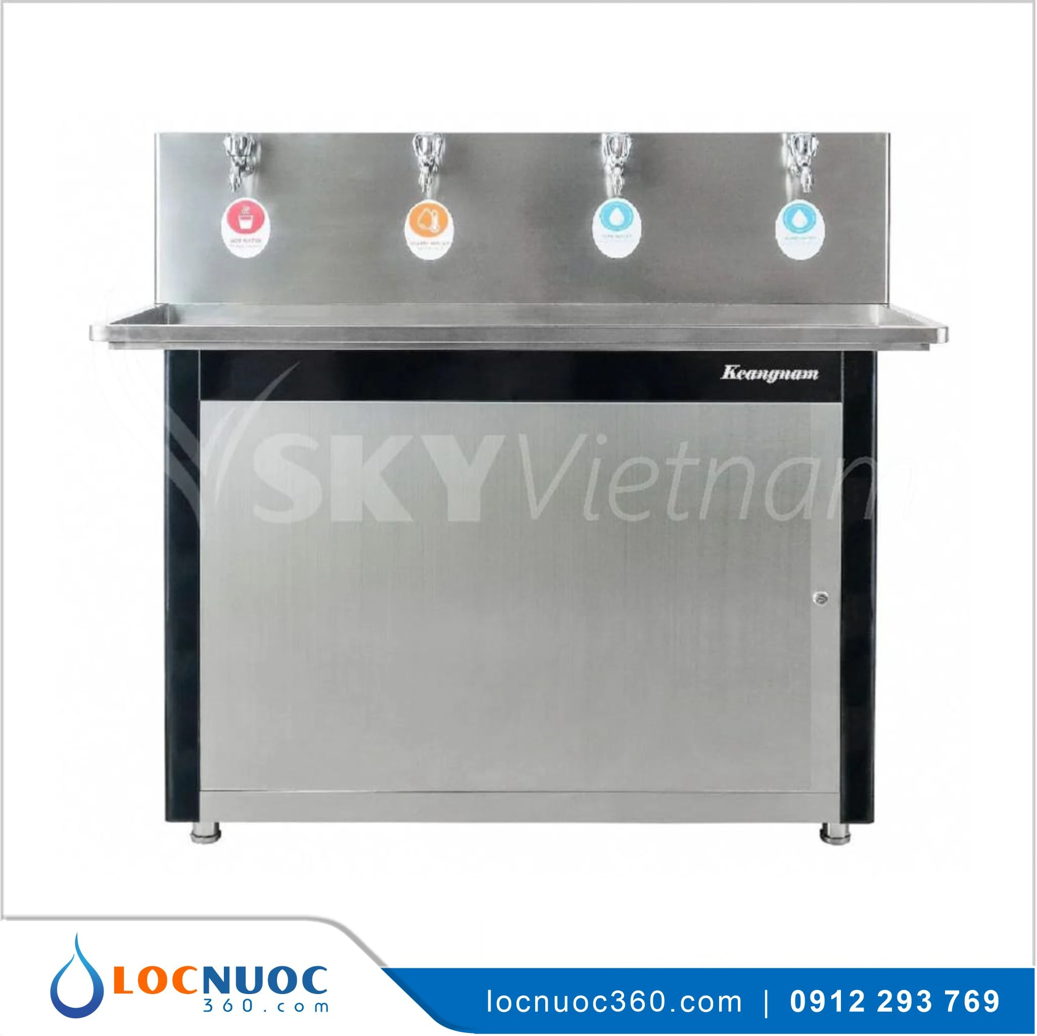 Máy làm Nóng – Ấm nước 04 vòi cho Bệnh viện KN-4G