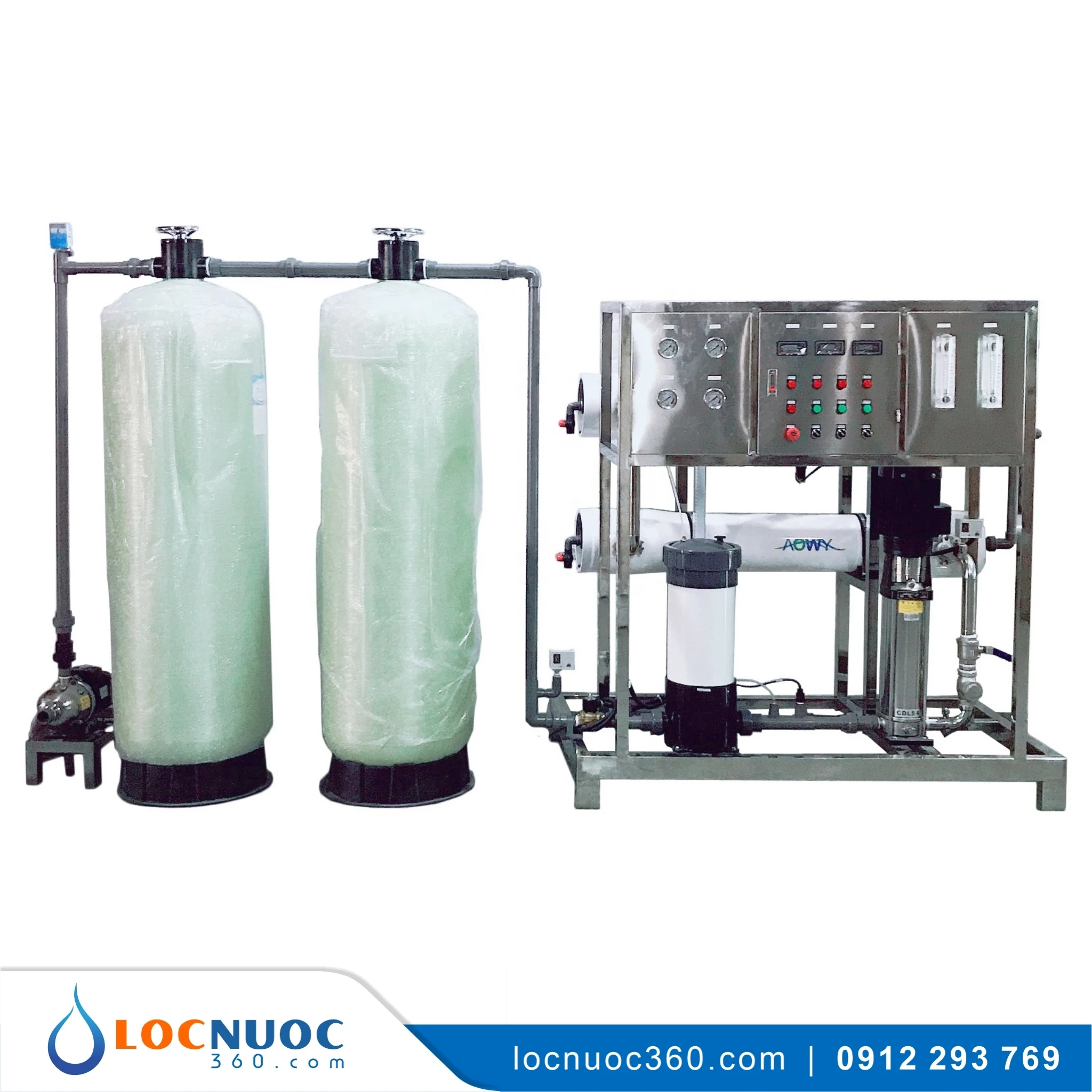 Máy lọc nước RO 2000lit cho Bệnh viện KN2000 đạt chuẩn tinh khiết 2 Máy lọc nước RO 2000lit cho Bệnh viện KN2000