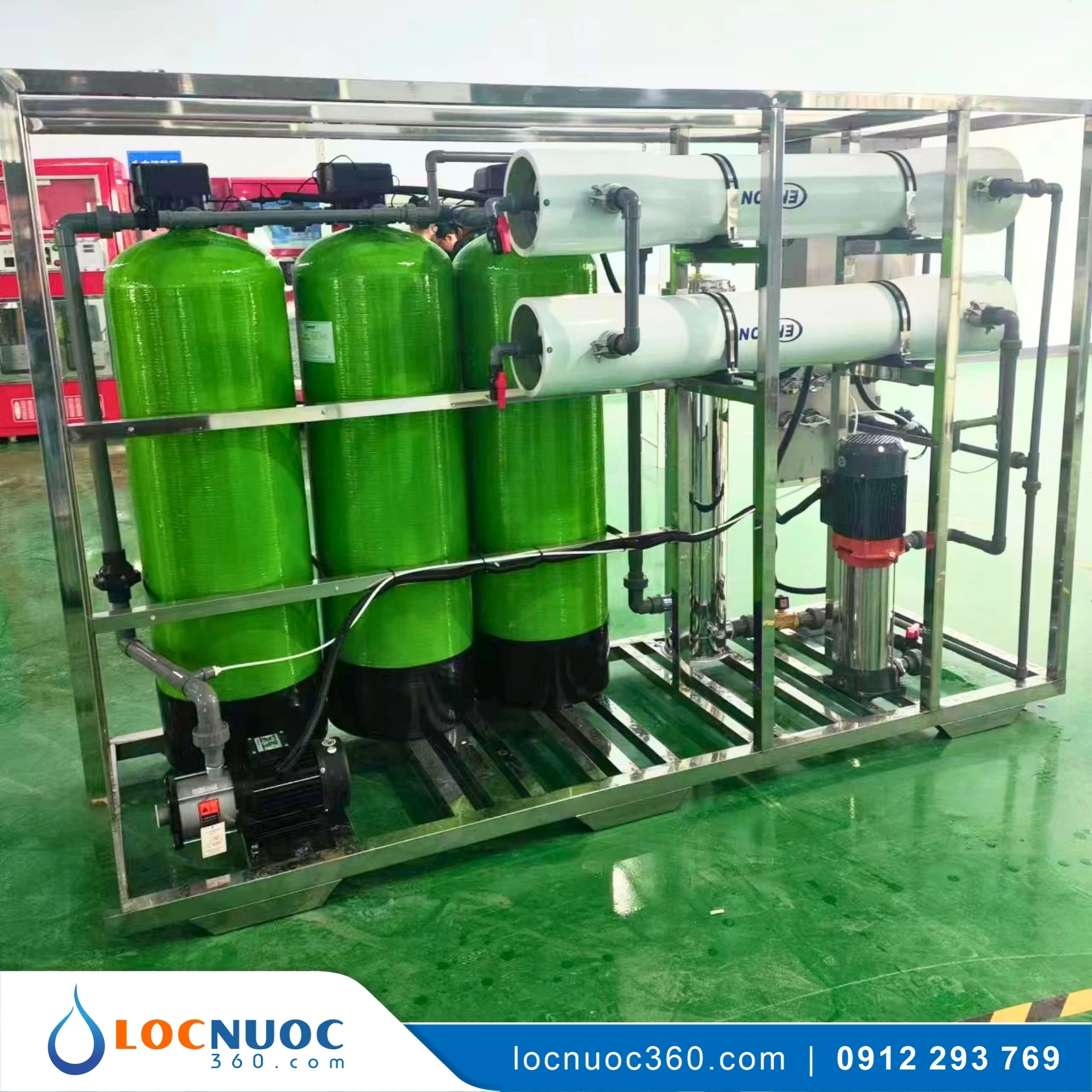 Máy lọc nước RO 2000lit cho Bệnh viện KN2000 đạt chuẩn tinh khiết 4 Máy lọc nước RO 2000lit cho Bệnh viện KN2000