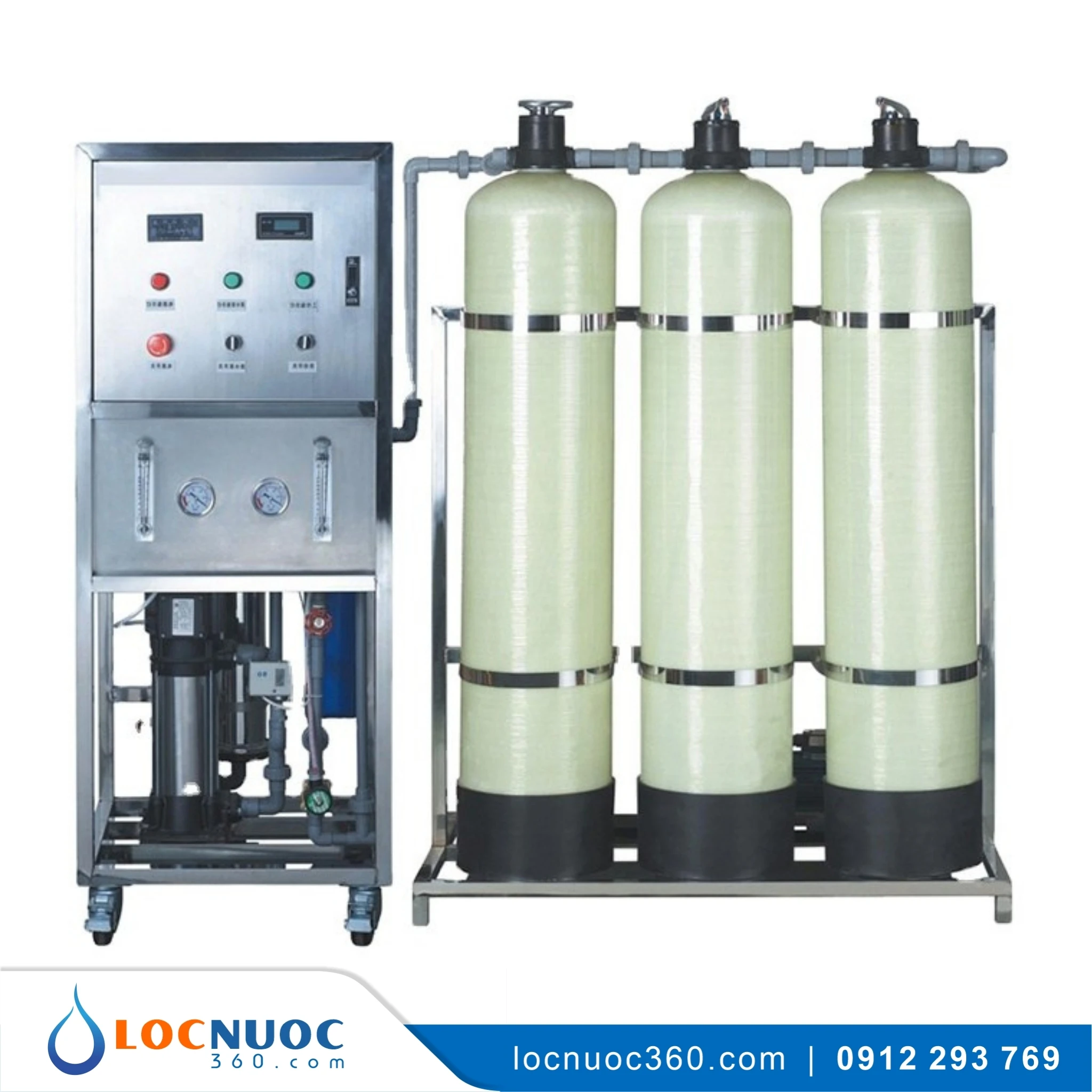 Máy lọc nước RO 700lit cho Nhà hàng KN700 4 Máy lọc nước RO 700lit cho Nhà hàng KN700