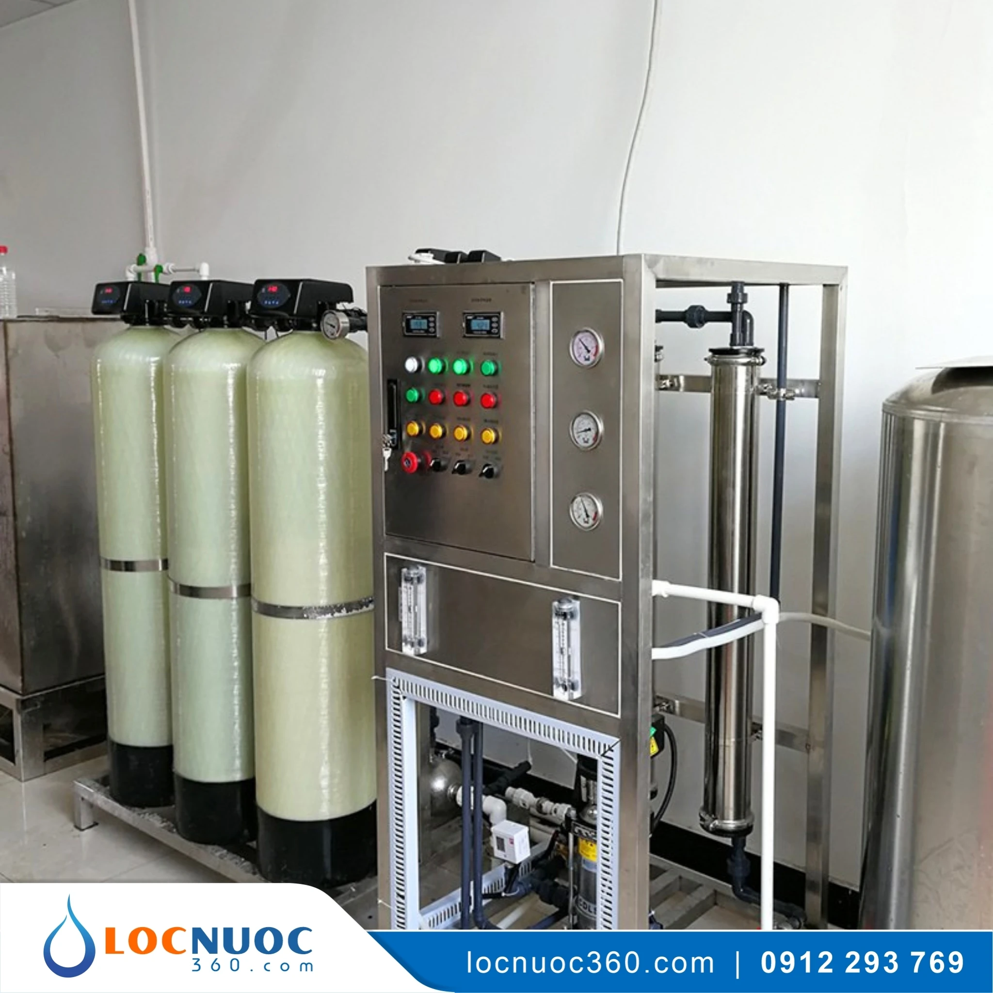 Máy lọc nước RO 700lit cho Nhà hàng KN700 2 Máy lọc nước RO 700lit cho Nhà hàng KN700