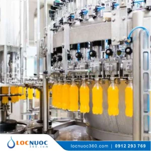 Hệ thống lọc thô 20m3 sản xuất nước Giải khát