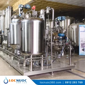 Lọc nước công nghiệp cho Sản xuất Cafe