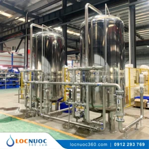 Hệ thống lọc tổng 80 m3 cho Tòa nhà chung cư VSK80-LT