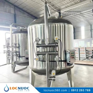 Hệ thống lọc tổng 80 m3 cho Tòa nhà chung cư VSK80-LT