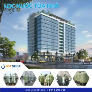 Hệ thống lọc tổng 70 m3 cho Tòa nhà văn phòng VSK70-LT