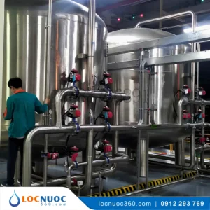 Hệ thống lọc tổng 70 m3 cho Tòa nhà văn phòng VSK70-LT